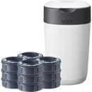 Tommee Tippee Luieremmer Twist & Click incl. 12 navulcassettes, wit