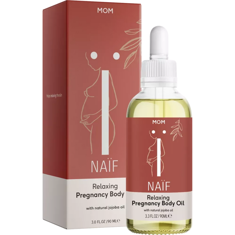 NAIF Zwangerschapsolie ontspannend, 90 ml