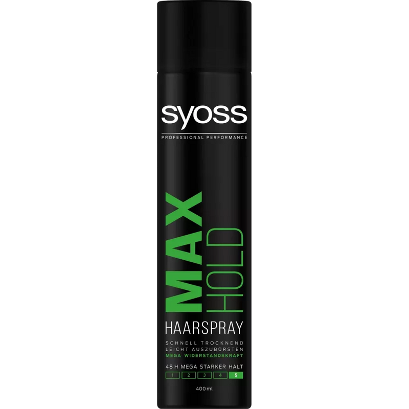 Syoss Haarlak Max Hold, 400 ml