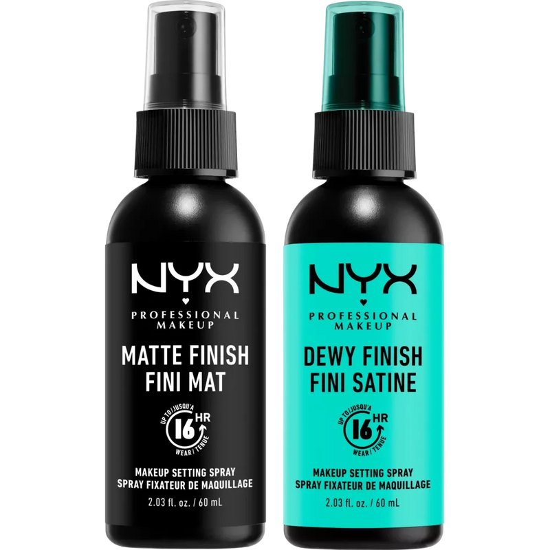 NYX PROFESSIONAL MAKEUP XMAS Holiday Setting Spray Duo Matte Dewy Geschenkset, 1 stuk