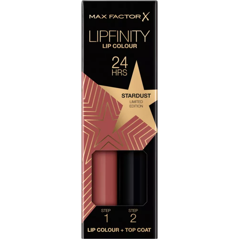 MAX FACTOR Lipstick Lipfinity Lip Colour Rising Stars Collectie Stardust 82, 1 stuk