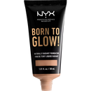 NYX PROFESSIONAL MAKEUP Foundation Born To Glow Natuurlijk Stralend Zacht Beige 07.5, 30 ml