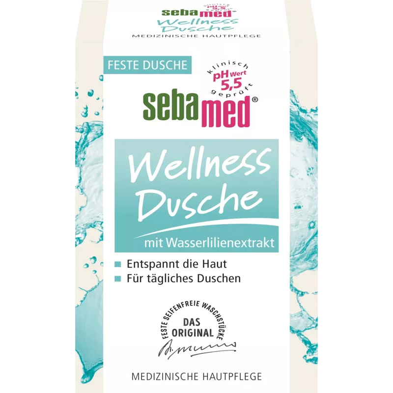 sebamed Solid Shower Wellness, 100 g