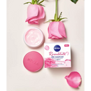 NIVEA Dagcrème Rozenbloesem, 24h Dagverzorging met Rozenwater & Hyaluron, 50 ml