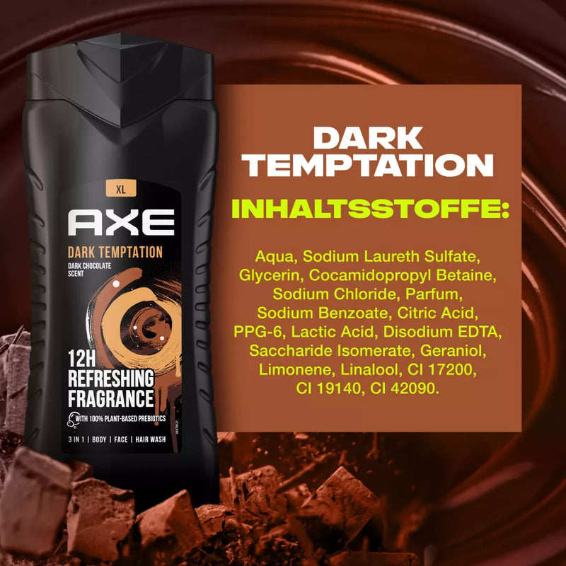 AXE Douchegel Dark Temptation, 400 ml