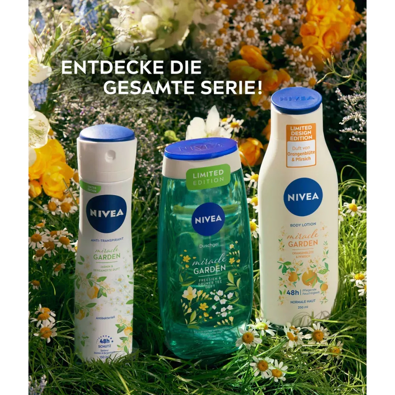 NIVEA Body Lotion miracle garden Sinaasappelbloesem & Perzik, 250 ml