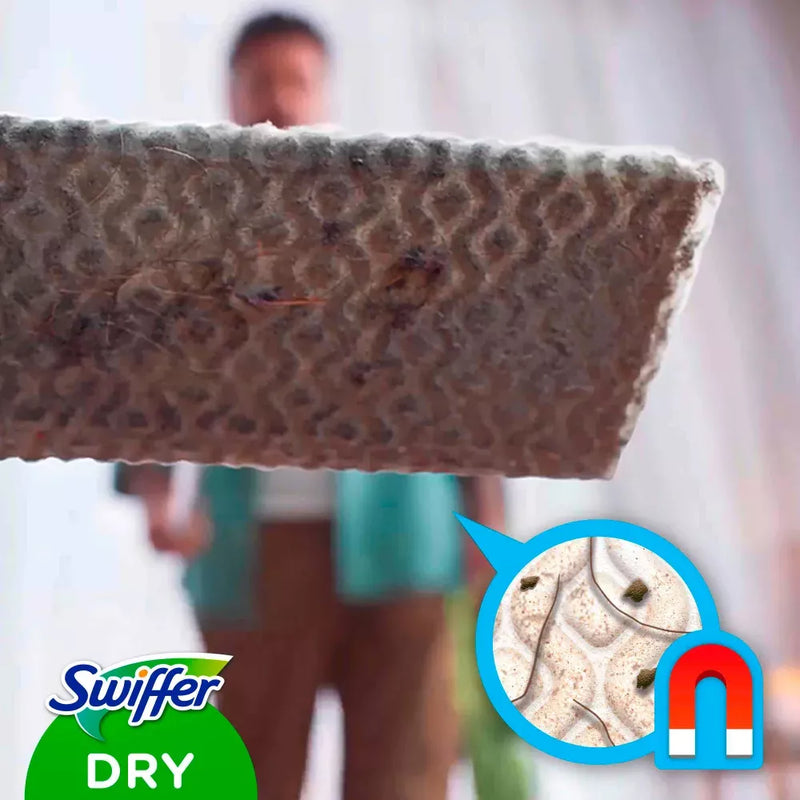 Swiffer Floor Dry Droge vloerdoeken navulpak, 80 stuks