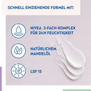 NIVEA Gezichtscrème Essentials droge huid SPF 15, 50 ml