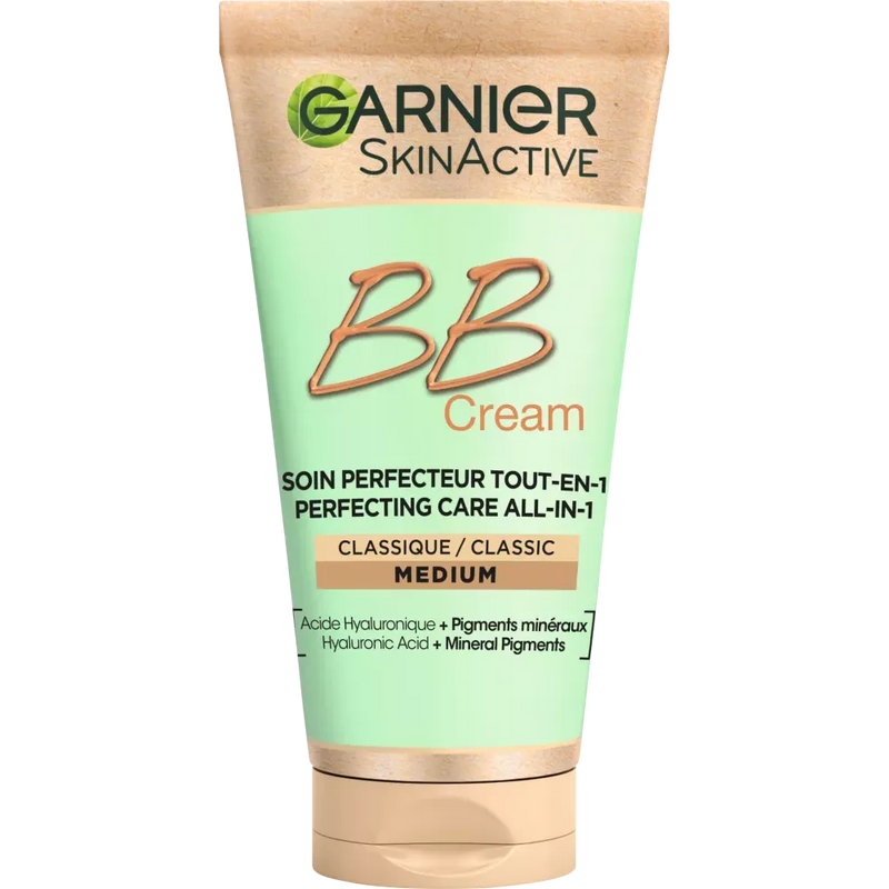 Garnier Skin Active Getinte dagcrème BB Cream All-in-1 Care Medium, 50 ml