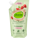 alverde NATURKOSMETIK Pro Climate Vloeibare zeep Framboos Geur navulling, 600 ml