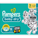 Pampers Luiers Baby Dry maat 3 (6-10 kg) Limited Edition Paw Patrol, maandelijkse doos, 234 stuks.