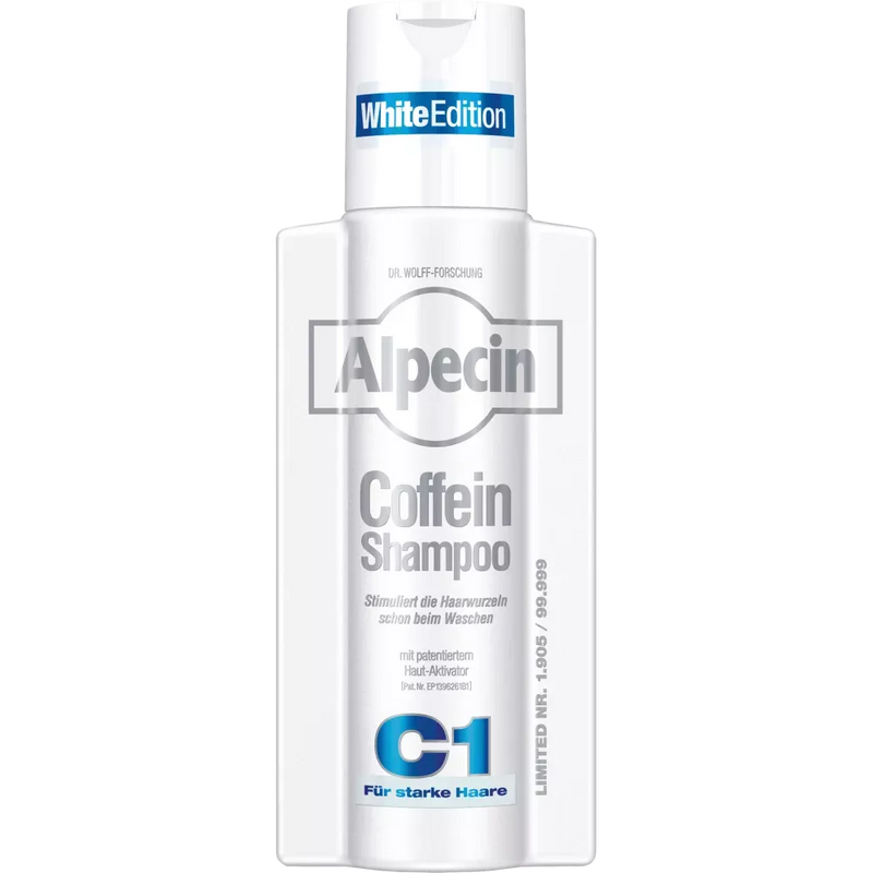 Alpecin Shampoo Cafeïne C1 White Edition, 250 ml