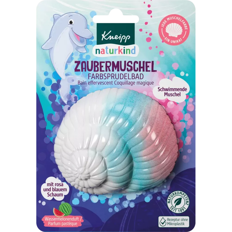Kneipp Naturkind Kinderbad additief magic shell kleur bubbelbad, 85 g