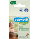 babylove Nature douche &amp; shampoing solides 2en1, 60 g