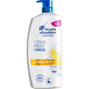 head&amp;shoulders Shampooing antipelliculaire frais aux agrumes, 900 ml
