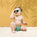 Bambino Mio Swimming Nappy motif ananas réutilisable, taille M, 6-12 mois, 1 pièce