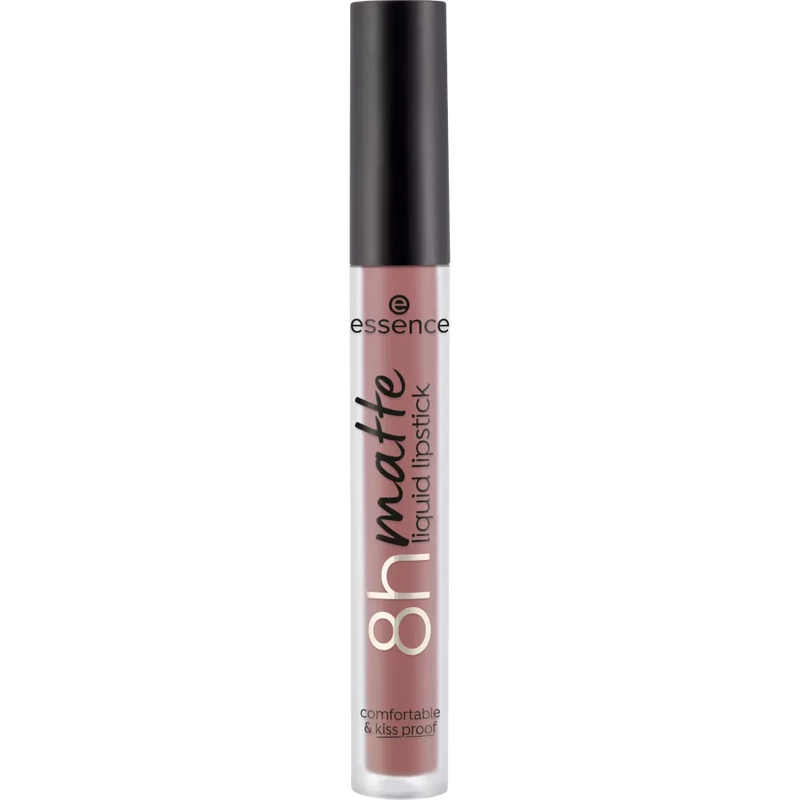 essence Lipstick Liquid 8h Matte 02 Silky Hazelnoot, 2.5 ml