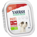 Yarrah Honden Natvoer Bio Paté met rundvlees, kip en kalkoen, Multipack (6 x 150g), 900 g