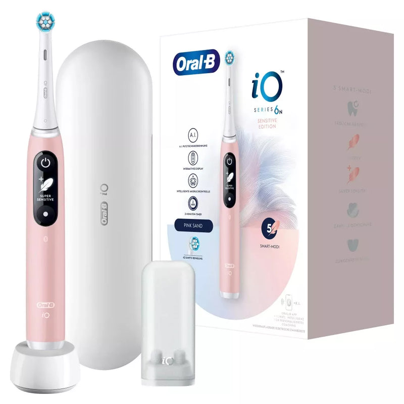 Oral-B Elektrische tandenborstel iO Series 6 Pink Sand, 1 stuk