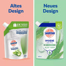 Recharge de savon liquide Sagrotan doux pour la peau à l'aloe vera, 500 ml
