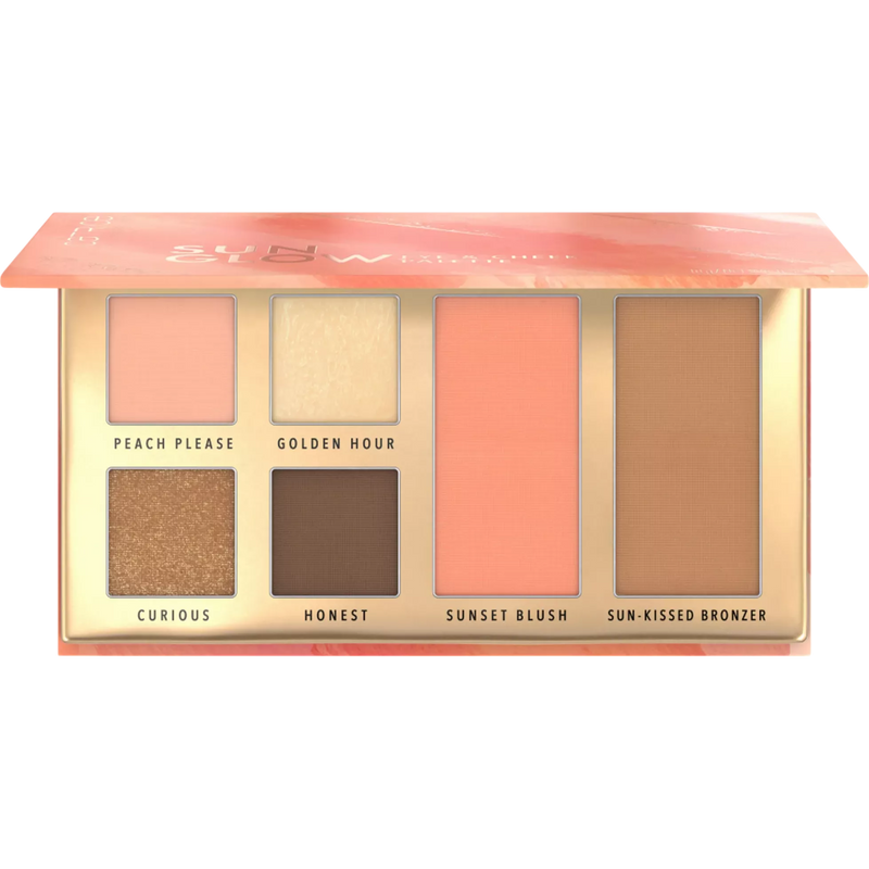 Catrice Oogschaduw & Blush Palette Sun Glow, 10 g