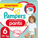 Pampers Luierbroekjes Premium Protection, maat 6, Extra Large, 15+kg, maandpakket, 116 stuks
