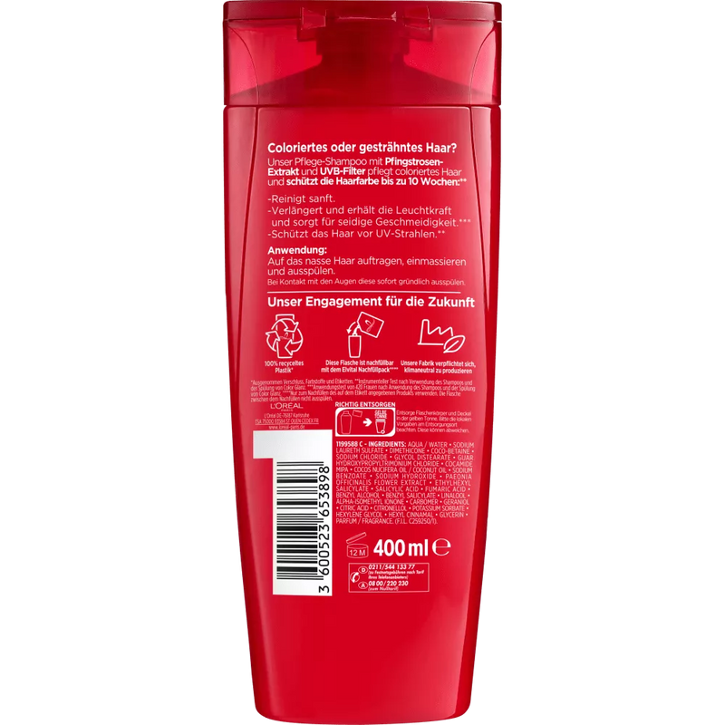 L'ORÉAL PARiS ELVITAL Shampoo Colour Shine, 400 ml