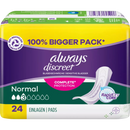 always Hygiene pads blaaszwakte Discreet Normaal Grootverpakking, 24 stuks