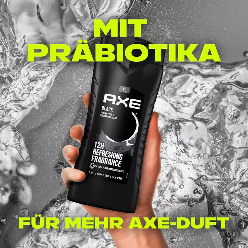 AXE Douchegel zwart, 400 ml