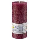 Bougie Profissimo rustique 100/68 prune, 1 pièce