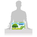 Danke Toiletpapier gerecycled 3-laags (8 x 150 vel), 8 stuks.