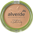 alverde NATURKOSMETIK Foundation poeder 20 Fluweelzand, SPF 6, 10 g