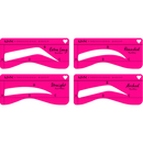 NYX PROFESSIONAL MAKEUP Pochoir à sourcils Zero To Brow 02 sourcil épais, 1 pièce