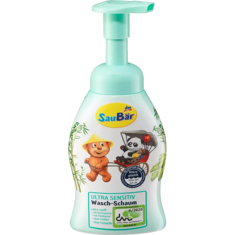 SauBär Ultra Sensitive Wash Foam, 250 ml