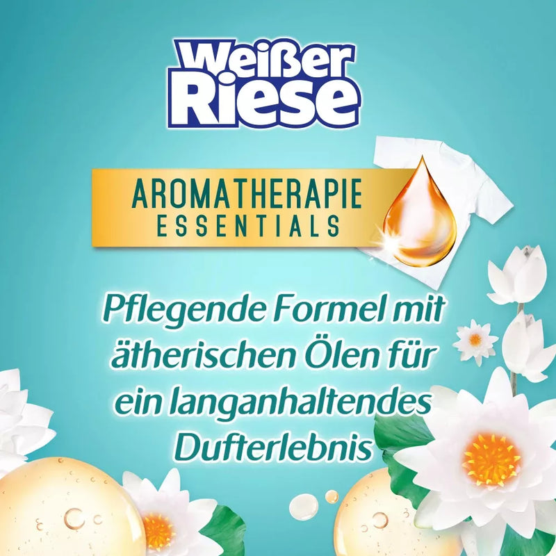 Weißer Riese Universele Wasgel Aromatherapie Lotus & Witte Lelie, 20 Wl