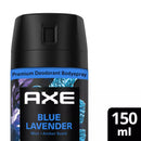 Déodorant spray AX Lavande bleue, 150 ml