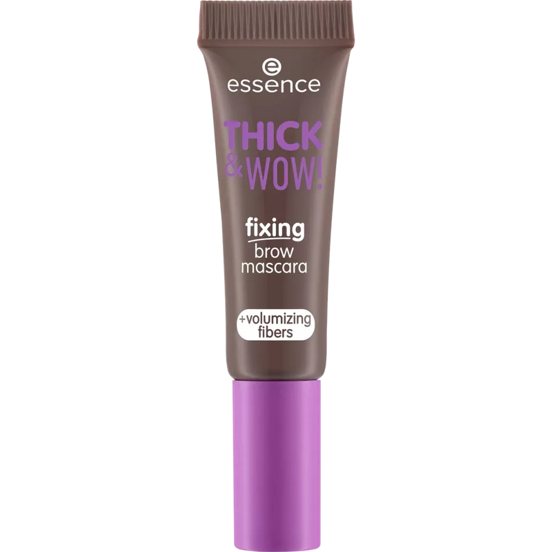essence Wenkbrauwmascara Thick & Wow! 02 Ash Brown, 6 ml