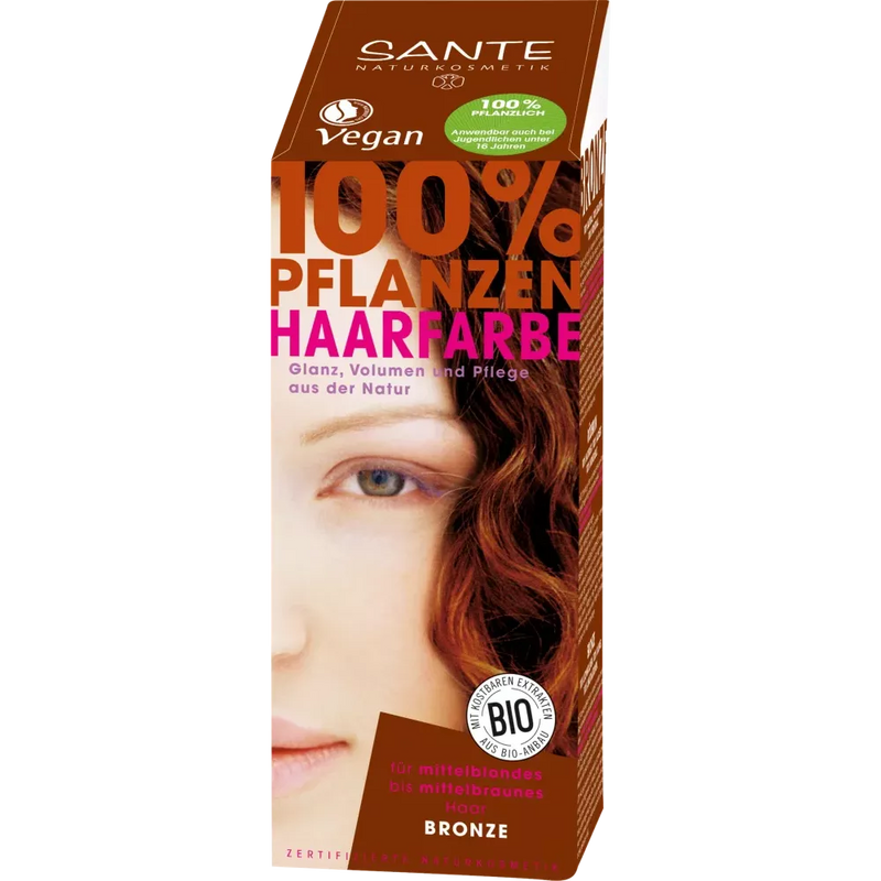 Sante Plantaardige Haarkleur Brons, 100 g
