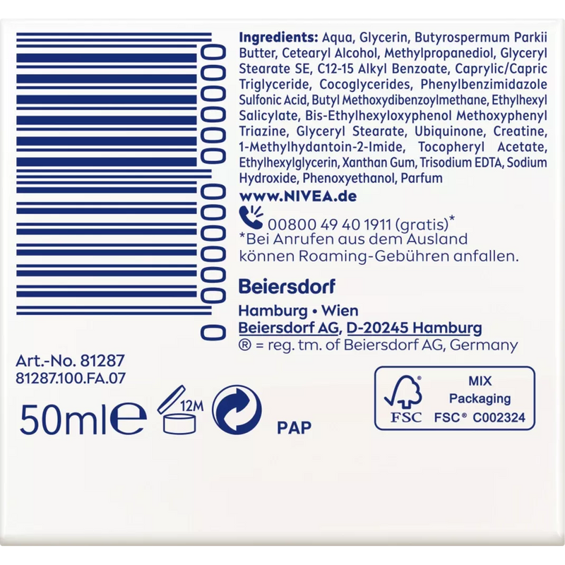 NIVEA Dagcrème Q10 SPF 15, 50 ml