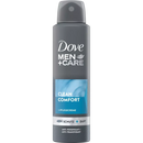 Dove MEN+CARE Deodorant Spray Antiperspirant Care Clean Comfort, 150 ml
