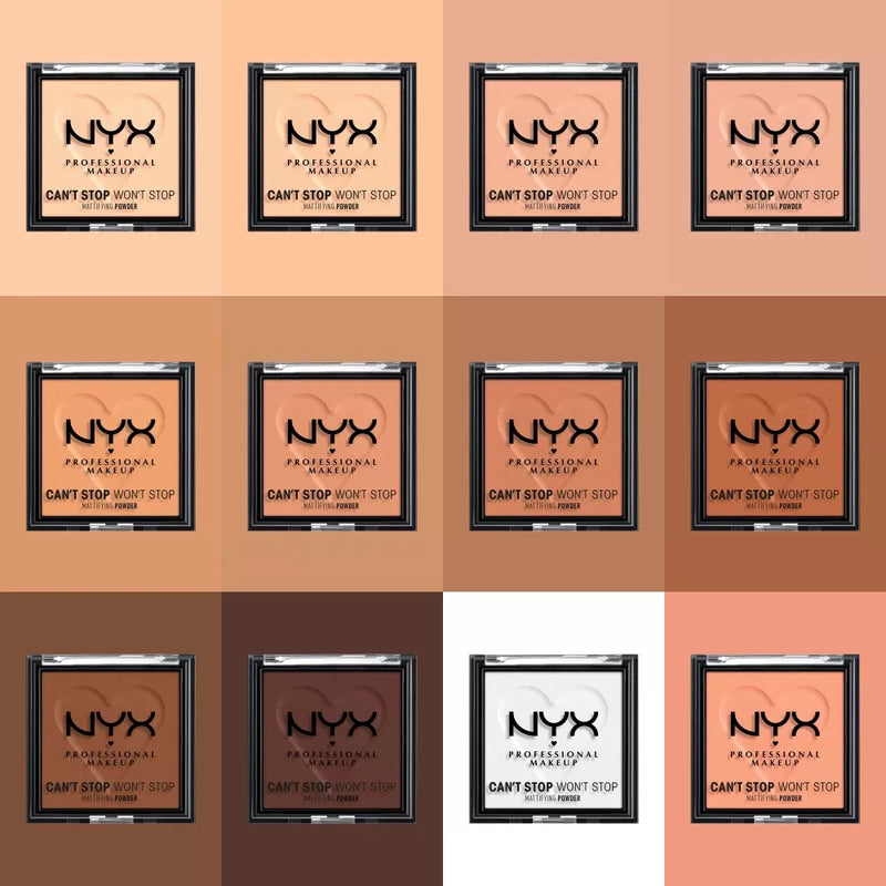 NYX PROFESSIONAL MAKEUP Poeder Can't Stop Won't Stop matterende Tan 06, 6 g