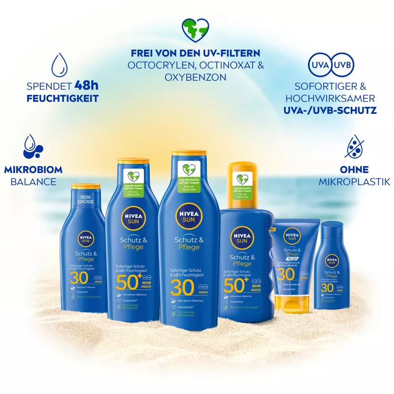 NIVEA SUN Sun Spray Bescherming & Verzorging SPF 30, 200 ml