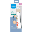 MAM Feel Good Elements glazen fles 260 ml bunny/fox, 1 stuk
