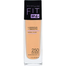 Fond de teint liquide Fit Me de Maybelline New York, SPF 18, 250 Sun Beige, 30 ml