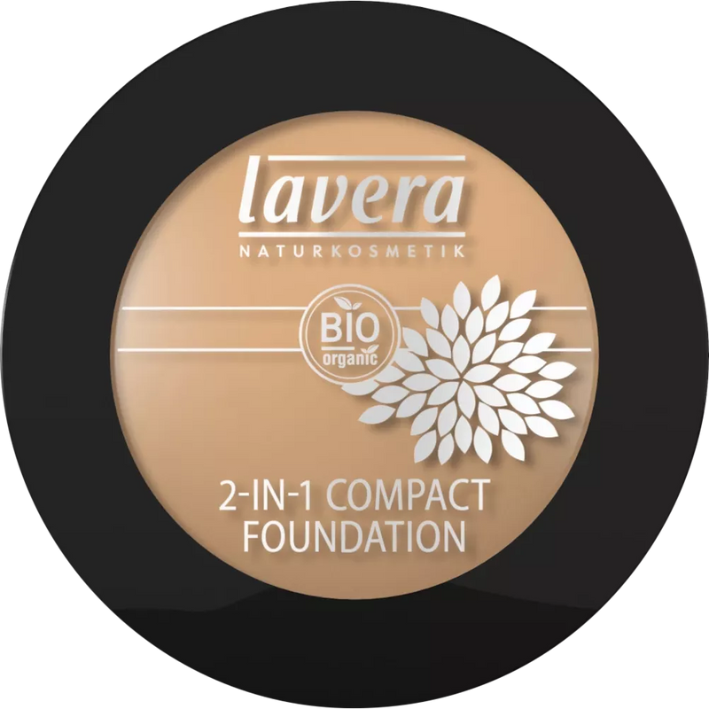 Lavera Make-up 2-in-1 Compact Foundation Honing 03, 10 g