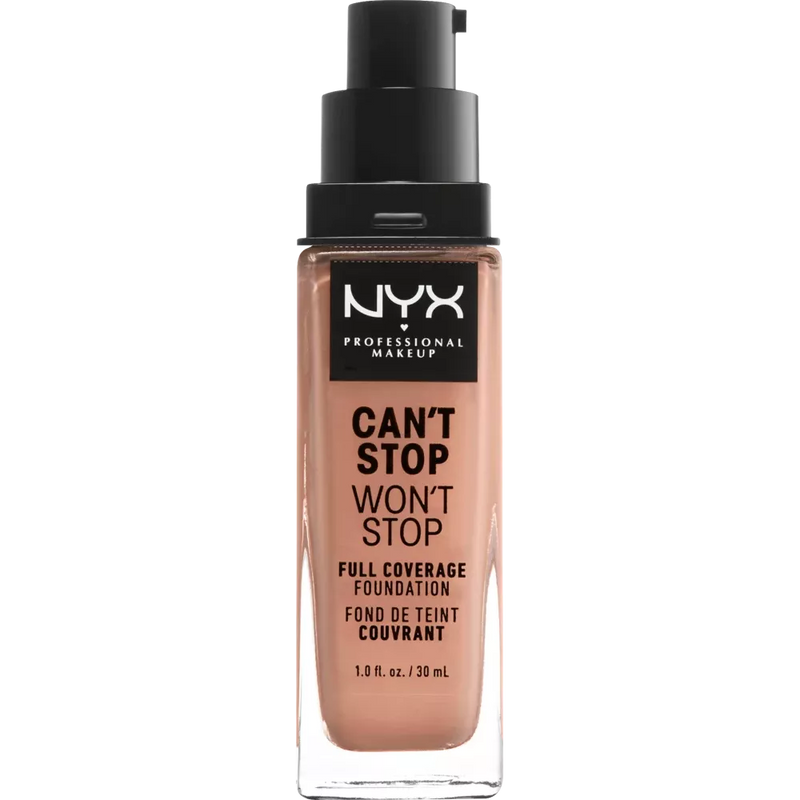 NYX PROFESSIONAL MAKEUP Foundation Can't Stop Won't Stop 24-Hour Porcelain 03, 30 ml