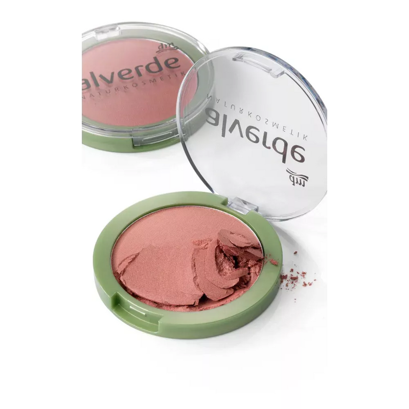 alverde NATURKOSMETIK Blush & Highlighter 30 Sparkling Dawn, 6 g