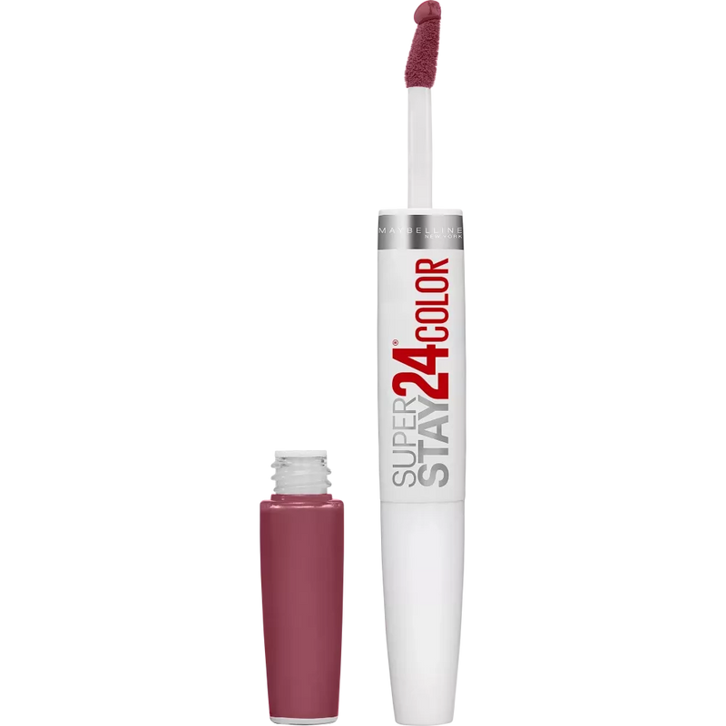 Maybelline New York Lipstick Super Stay 24h Opitc Bright 850 Frosted Mauve, 5 g