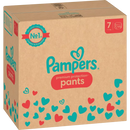 Pampers Baby Pants Premium Protection Taille 7 Extra Large (17+ kg), boîte mensuelle, 123 pièces.