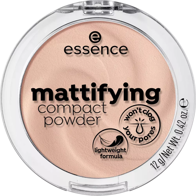 essence Compact Poeder matterend Pastel Beige 11, 12 g